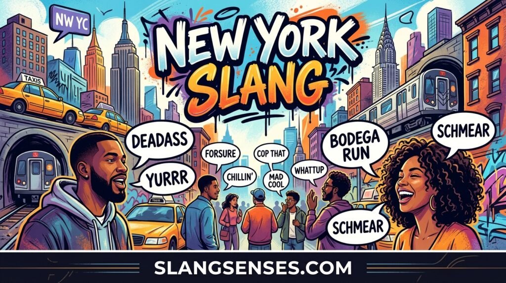 New York Slang NYC Words, Phrases