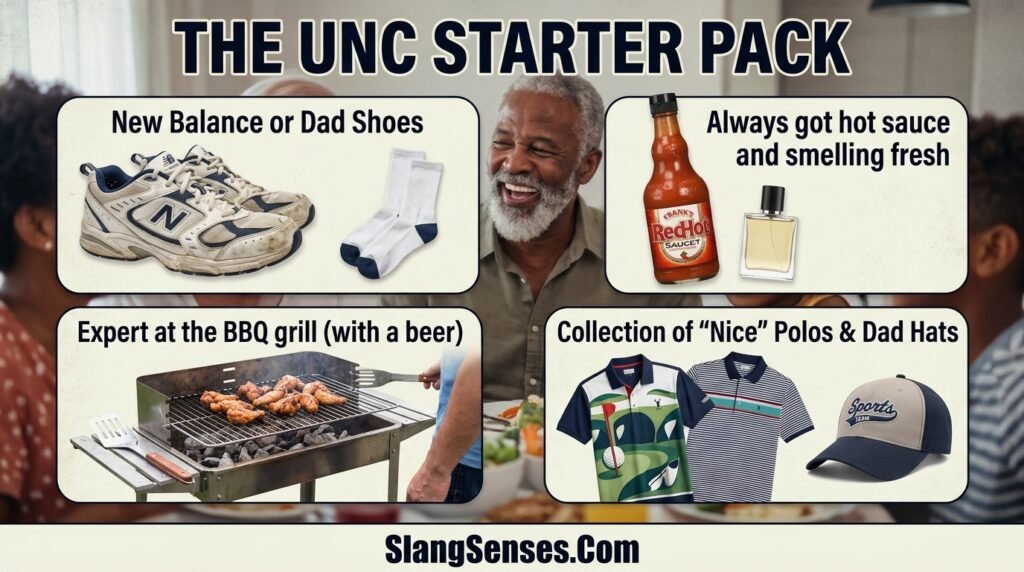 The Unc Starter Pack Meme