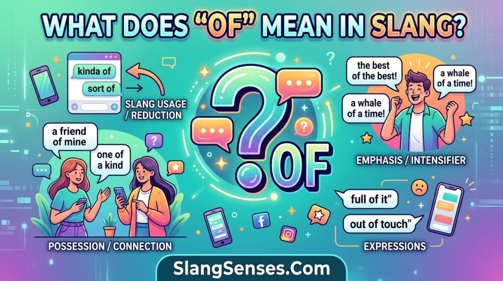 What Does Of Mean in Slang Definition, Origin