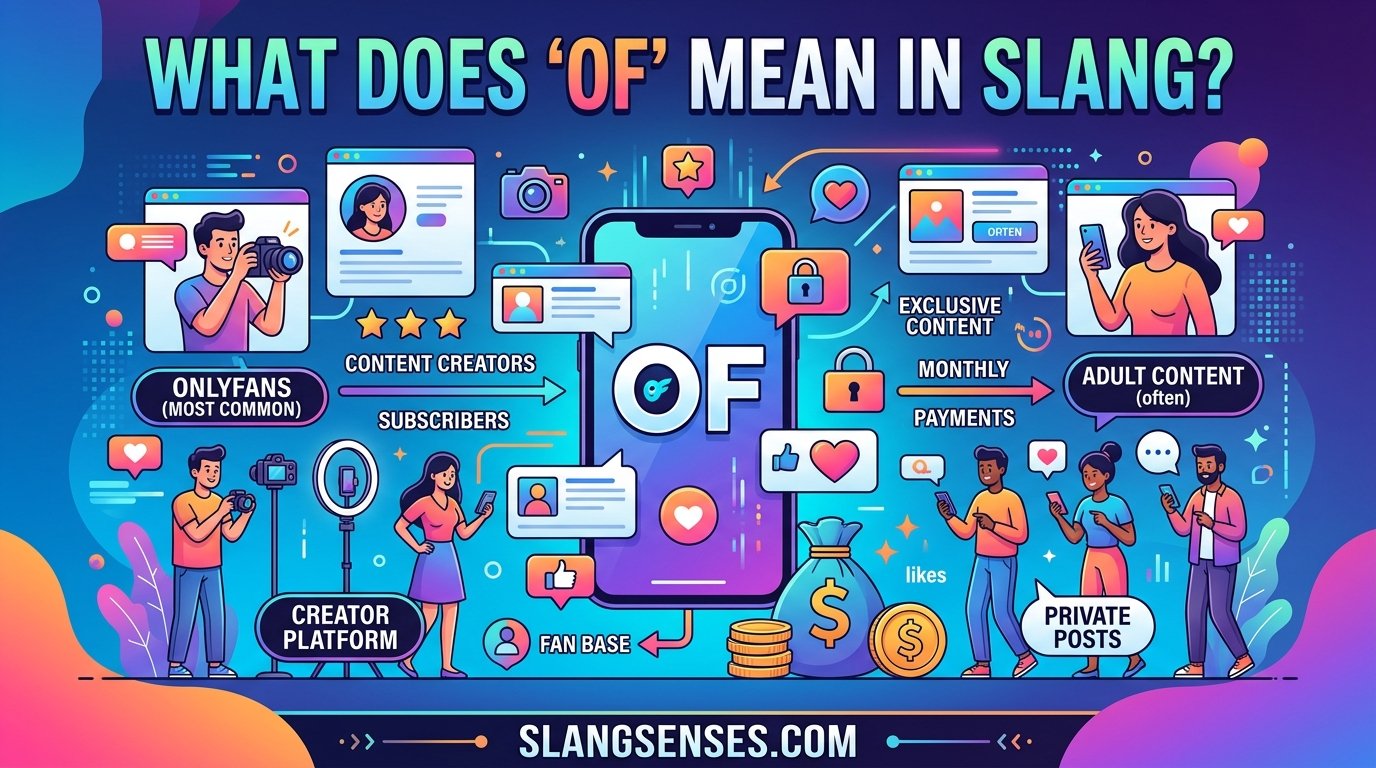What Does Of Mean in Slang Definition, Origin & Examples