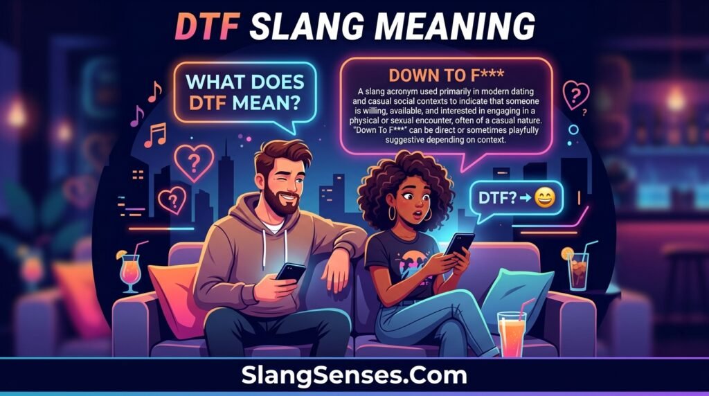 DTF Slang Meaning TikTok Trends
