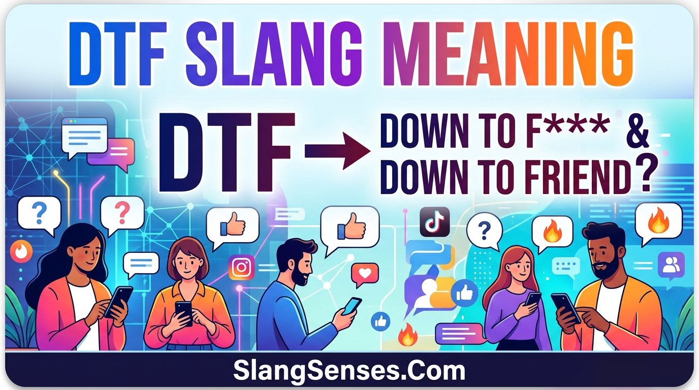 DTF Slang Meaning TikTok in 2026