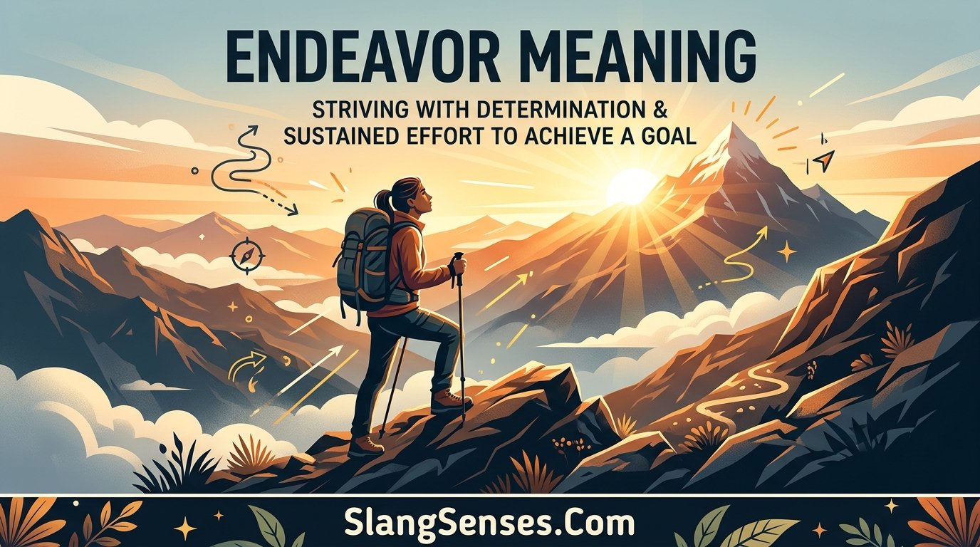 Endeavor Meaning