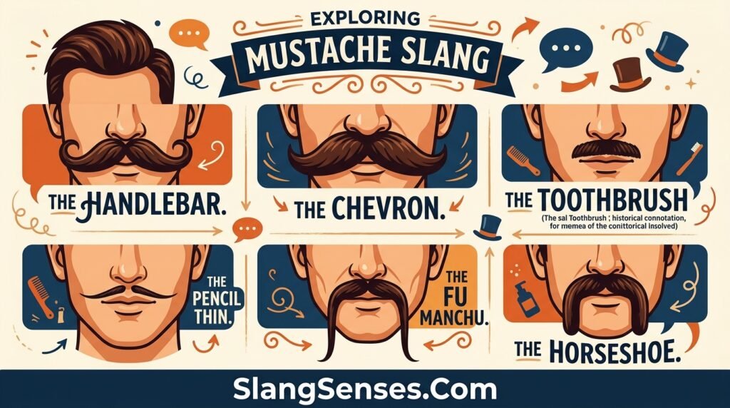 Mustache Slang 50+ Funny Nicknames & Expressions