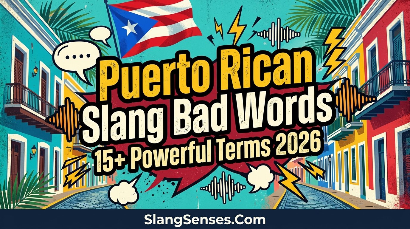 Puerto Rican Slang Bad Words 15+ Powerful Terms 2026
