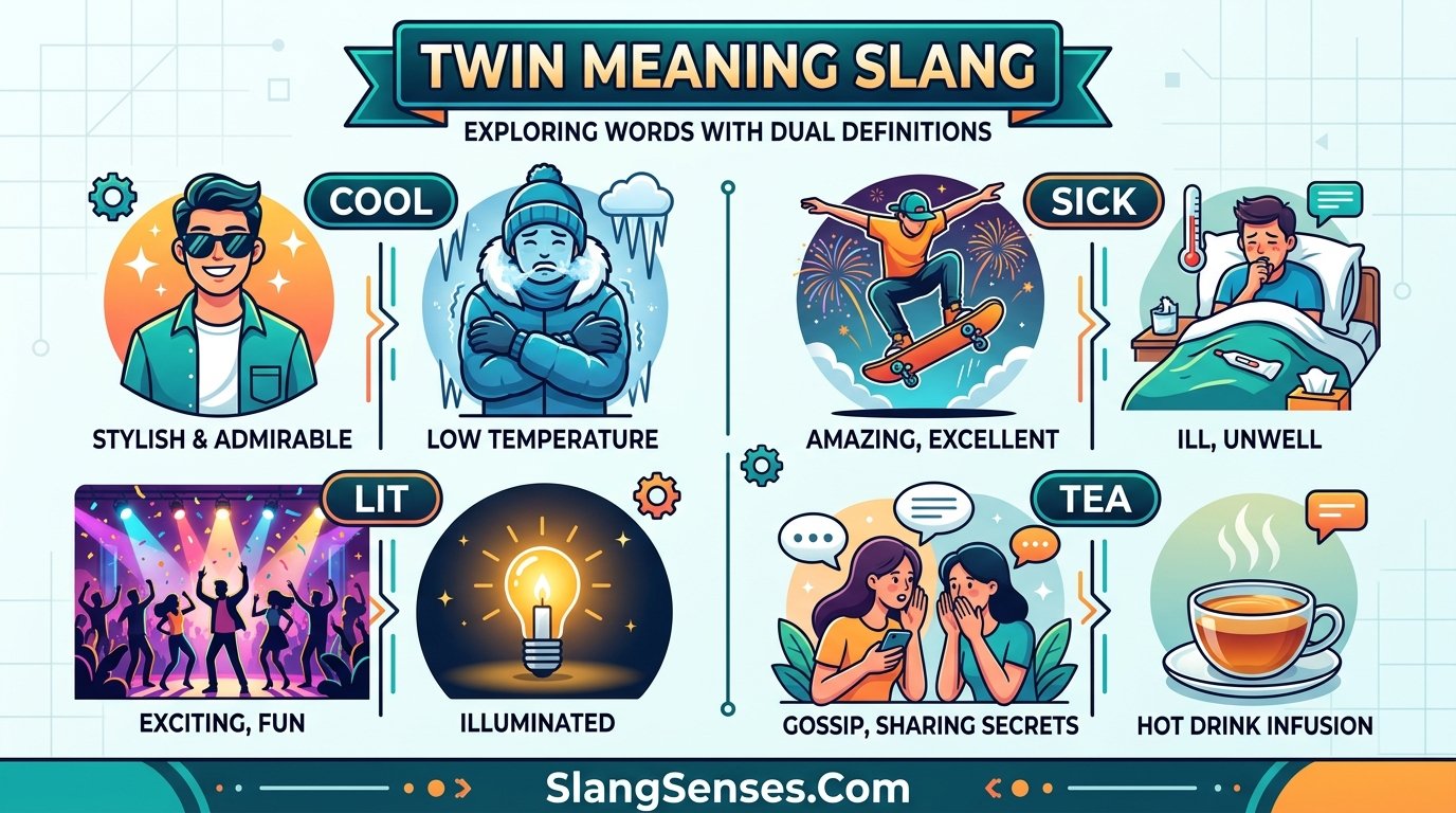 Twin Meaning Slang