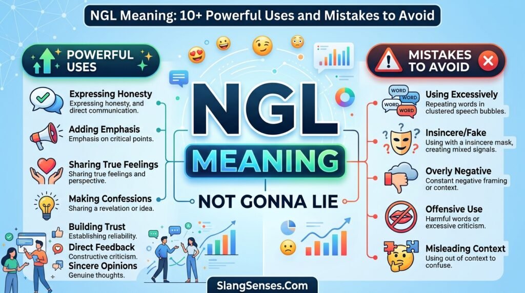 What Does NGL Mean in Text & Chat