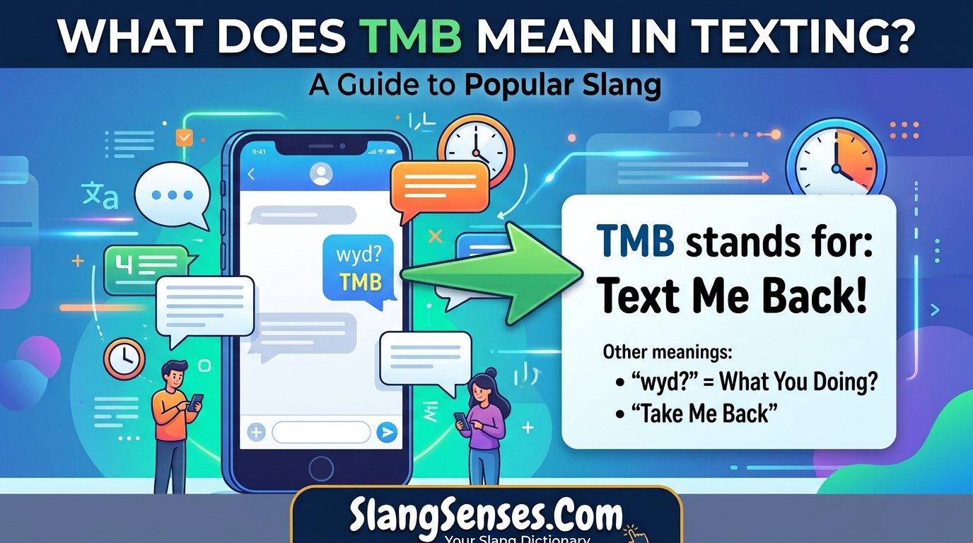 What Does TMB Mean in Texting 2026