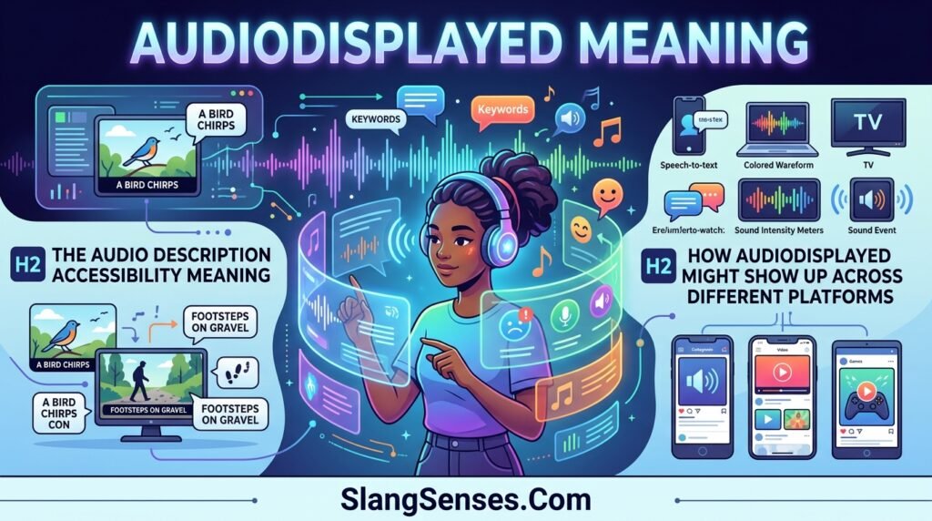 audiodisplayed-meaning