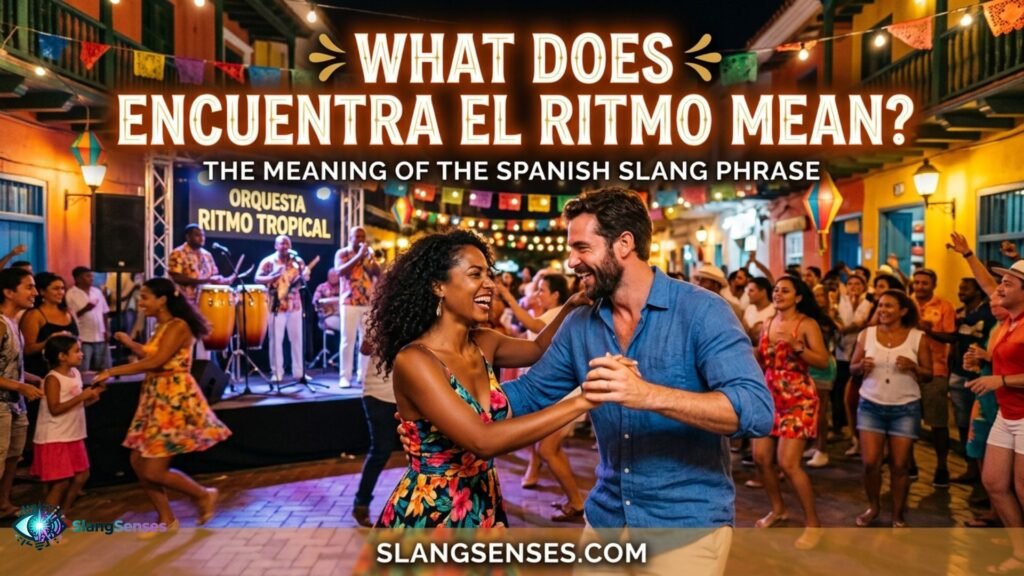 what-does-encuentra-el-ritmo-mean